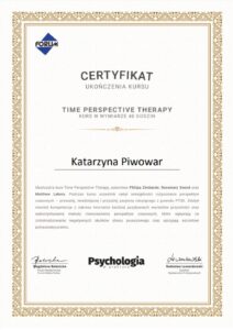 Time Perspective Therapy - kurs
